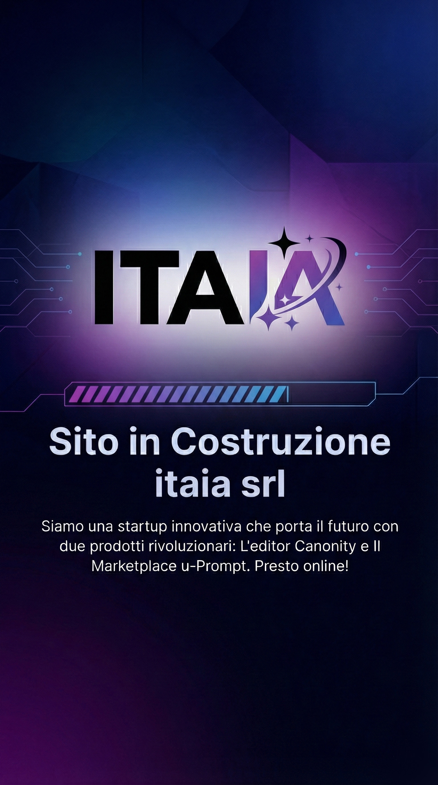 itaia srl - Sito in Costruzione